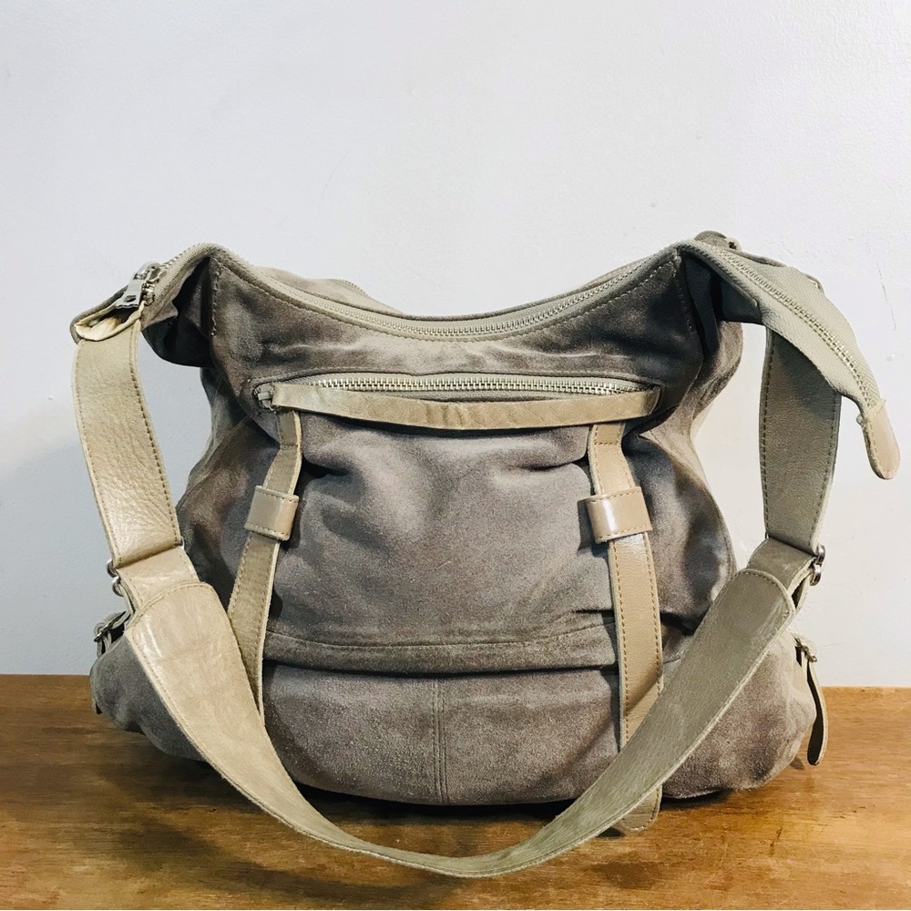 RUDSAK Gray and Tan Women's Bag